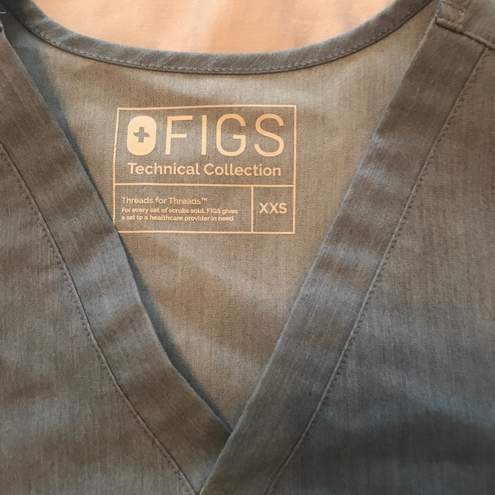 Heather Indigo FIGS set. XXS/XS - Picture 4 of 6